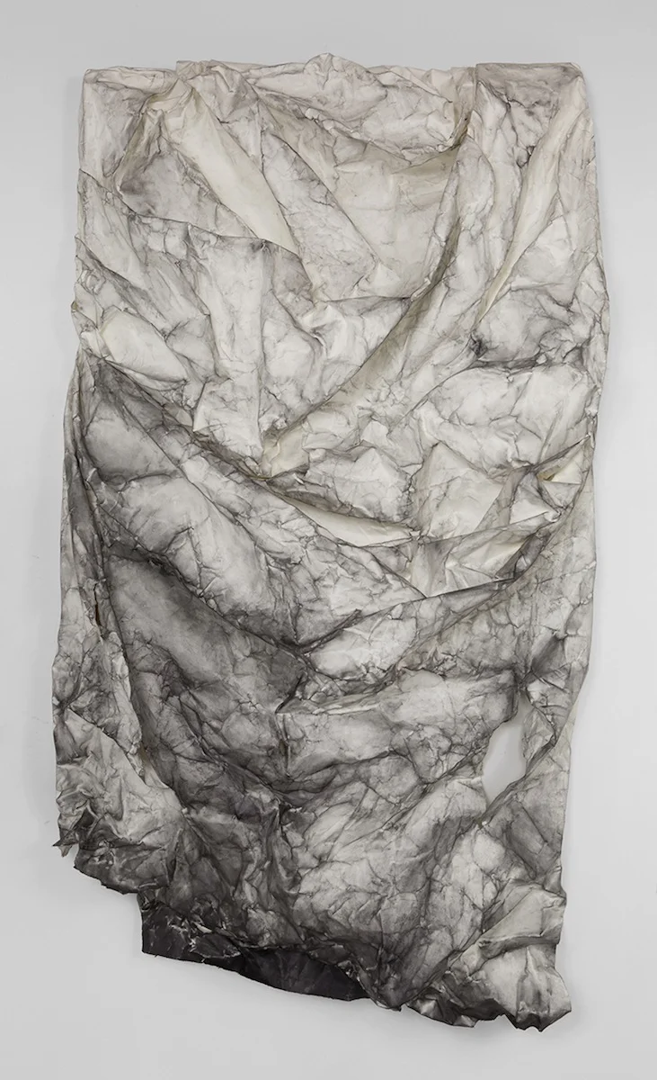 Raw Wrap 21, Graphite on Paper, 74x45x12 inches, 2015 