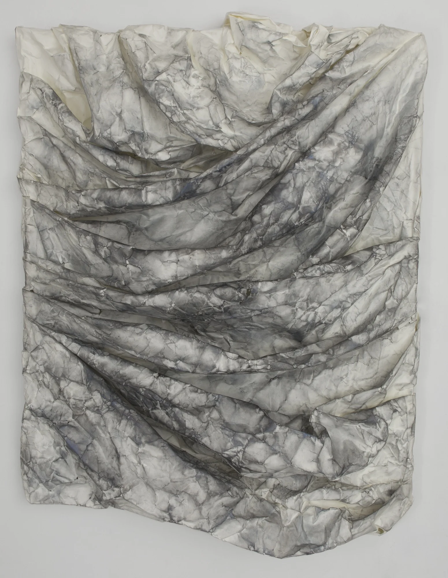 Truthfully Unfolding, 2015, Graphite and pigment on paper, 69 x 53 x 9 Inches