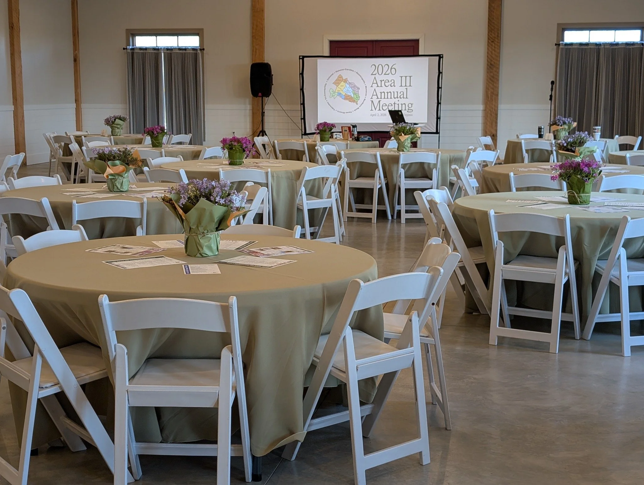 A big thank you to the Colonial Soil and Water Conservation District for hosting their 2026 Annual Spring Meeting at Saud&eacute; Creek! It was a pleasure having you here. 🌿

Interested in hosting your next meeting or event with us? 📩 Reach out to 