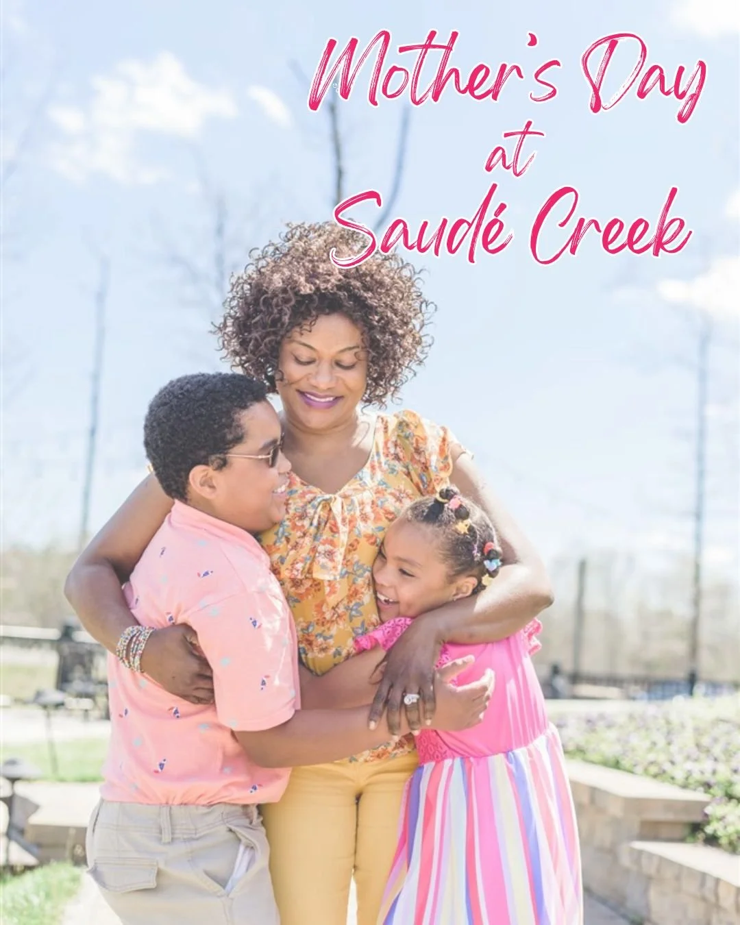 It's time to start making your plans for Mother's Day, and what better plan than spending Mother's Day at Saud&eacute; Creek!?

Treat the moms in your life to a relaxing and delicious day at Saud&eacute; Creek Vineyards! We&rsquo;re celebrating Mothe
