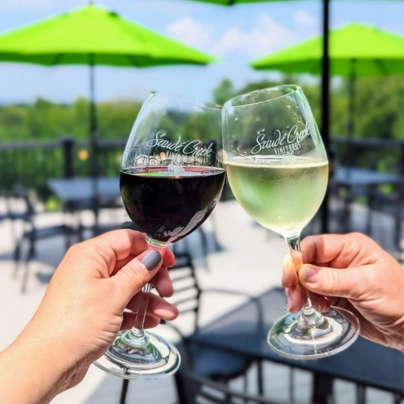 Cheers! 🥂 The weekend is almost here! 

Friday, 4/24
- Winery hours 12-8:30pm
- Workshop: AR Workshop Mechanicsville 6-8pm
- Food Truck: The Scottish Pig 4-8pm
- Live Music: Felicia Hoyos Music 5-8pm

Saturday, 4/25
- Winery hours 11am-6pm
- Pop Up: