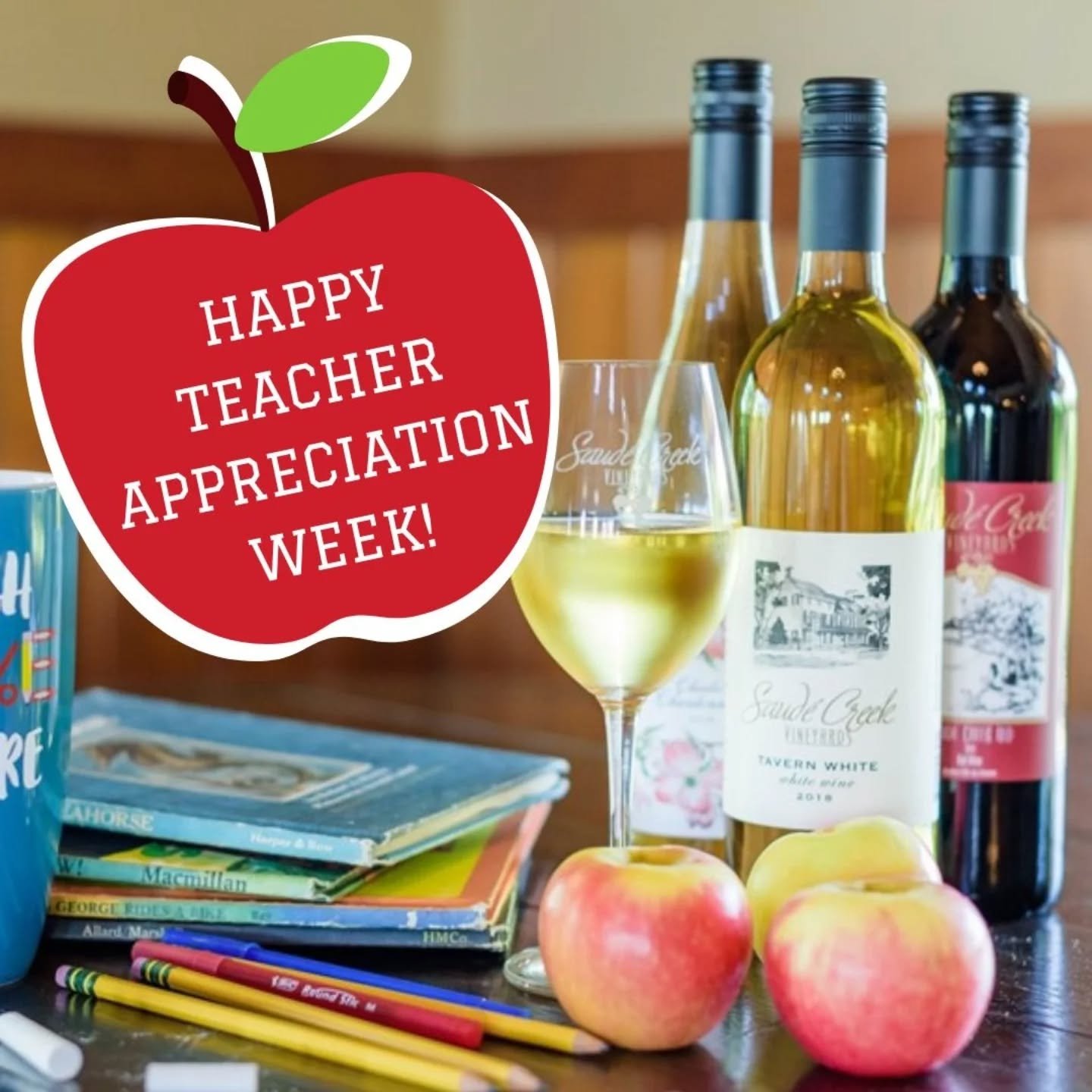 This week, we&rsquo;re raising a glass to the people who pour so much into our community. 🍷

Teacher Appreciation Week and Nurses Week are here, and we&rsquo;re celebrating all the incredible educators and healthcare heroes who show up with heart ev