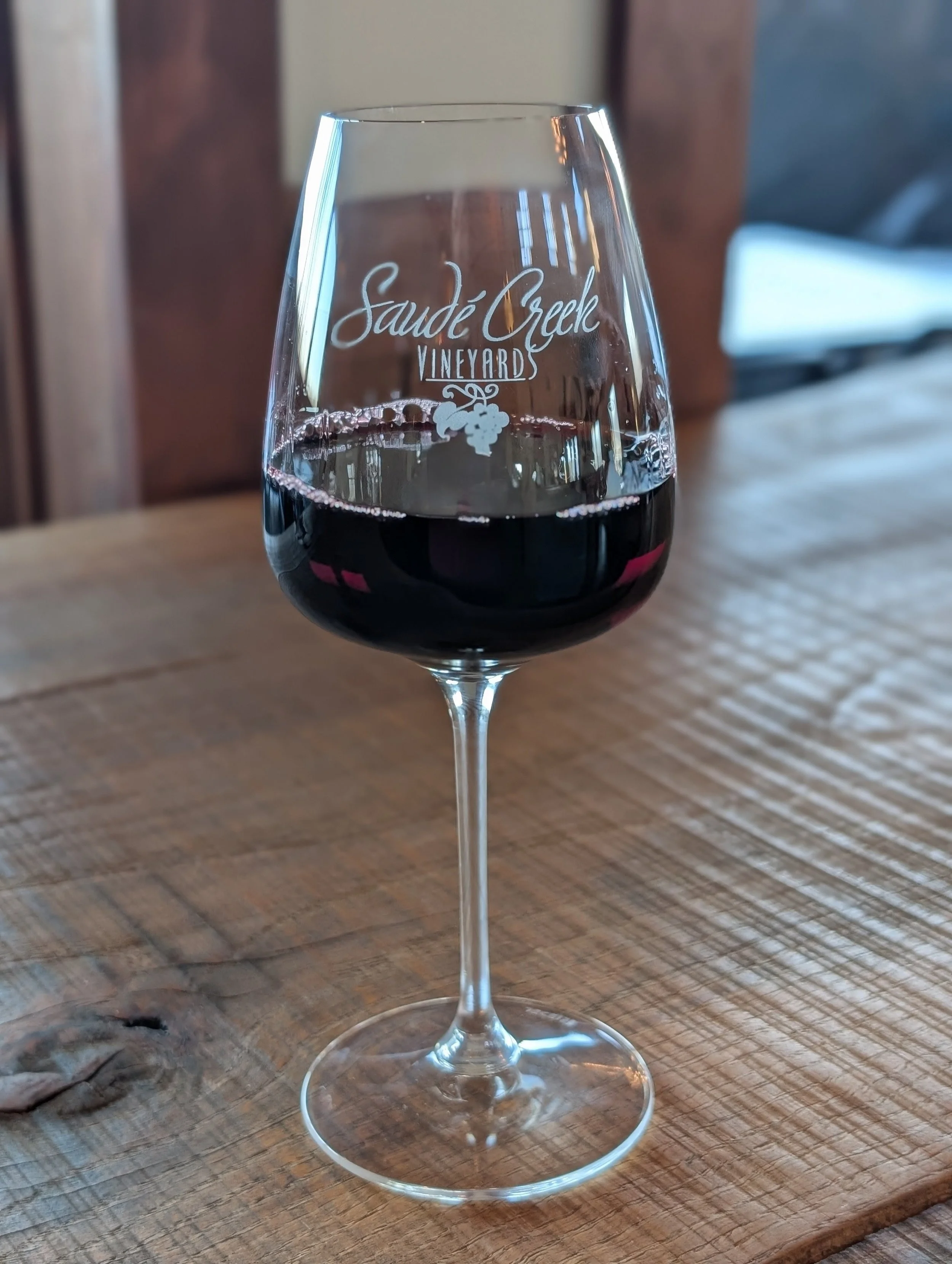 Crystal Souvenir Wine Glass