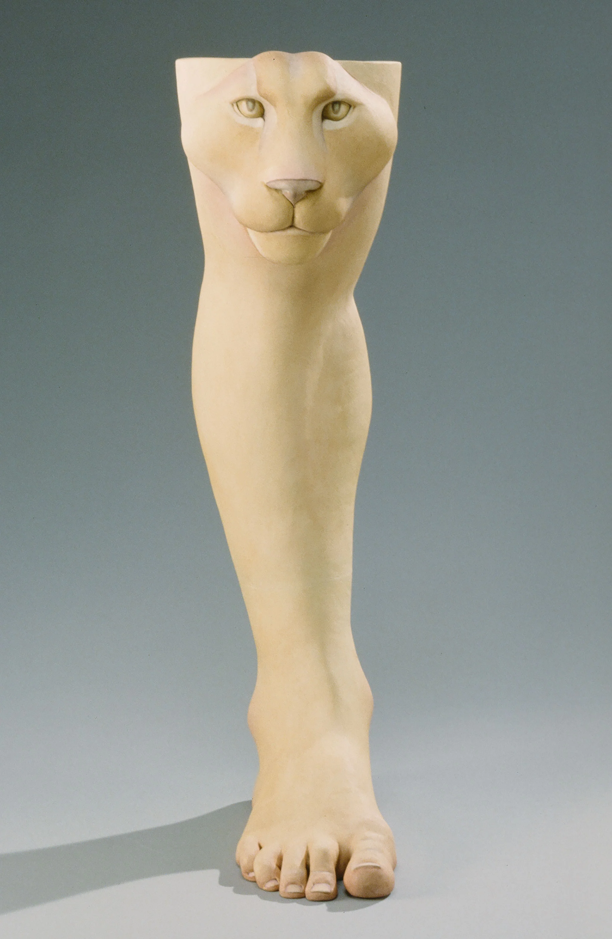 Lion Leg 1981 26"x12"x6"