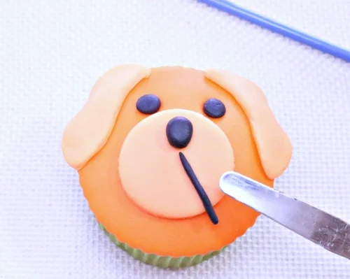 fondant puppy