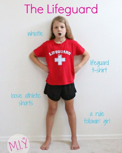 Image result for lifeguard costume child