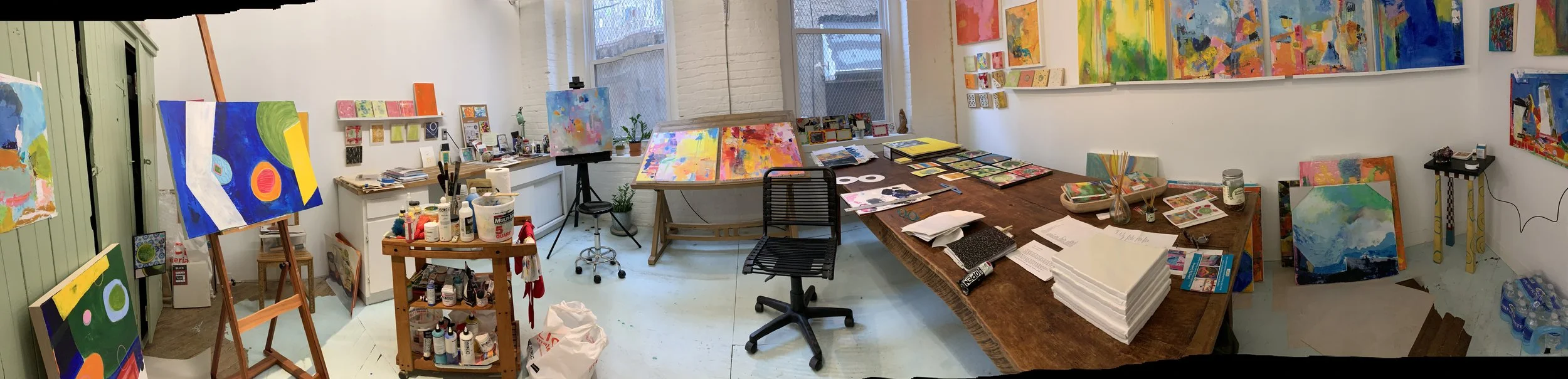 Sally's studio