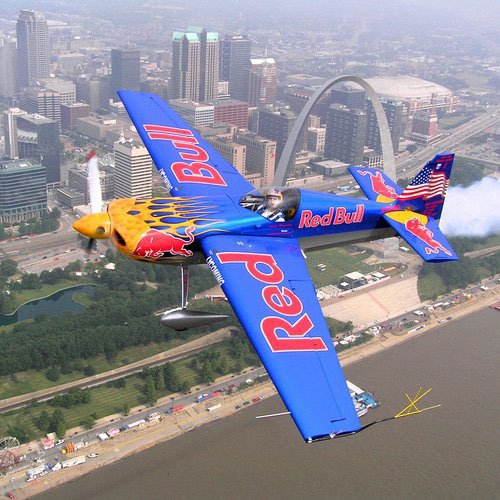 Red Bull Plane Ethan Carlson modeled from