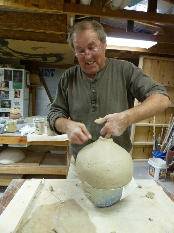 Larry Meagher pinch pot