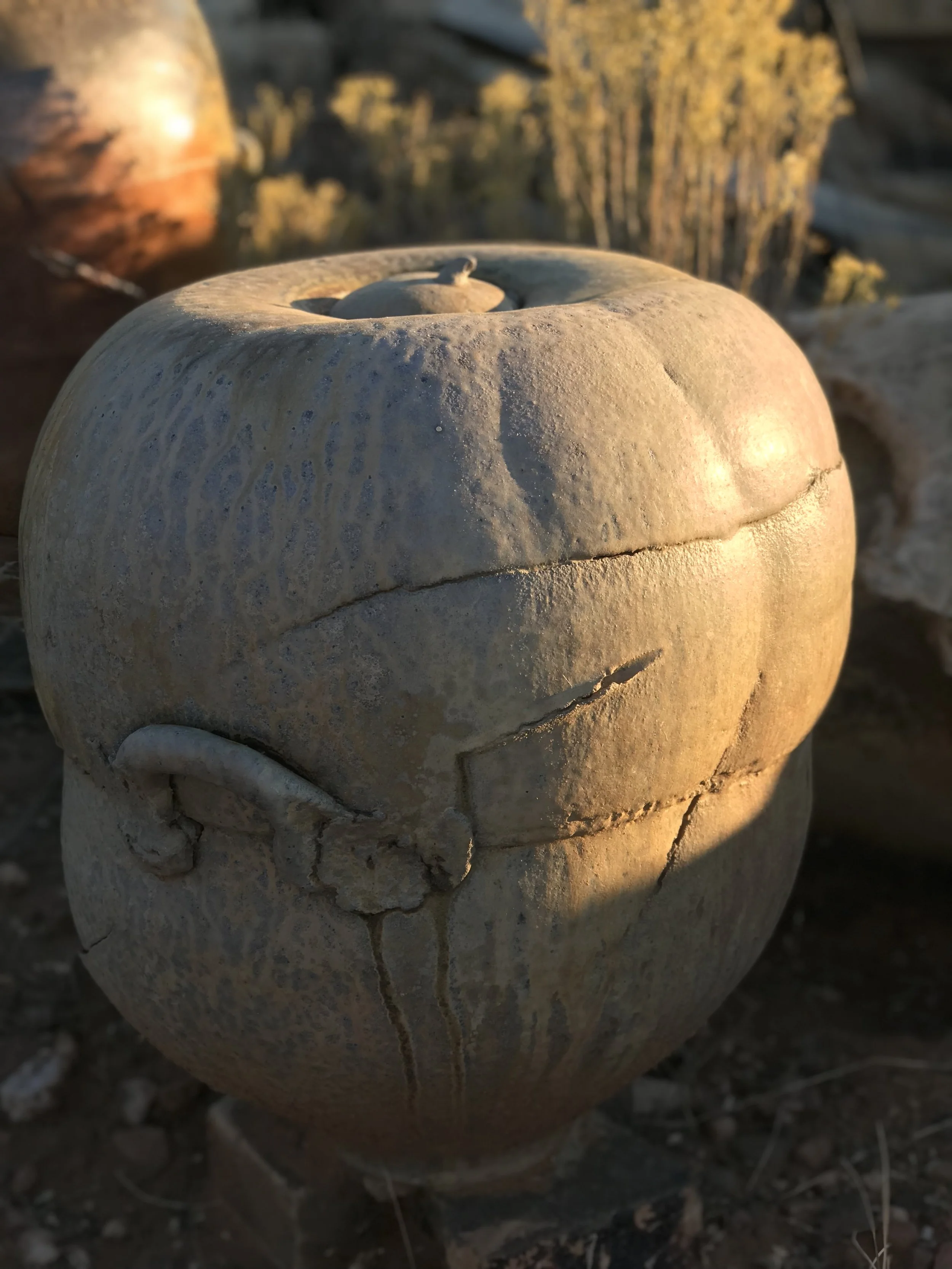 An old relic left behind at the Ranch