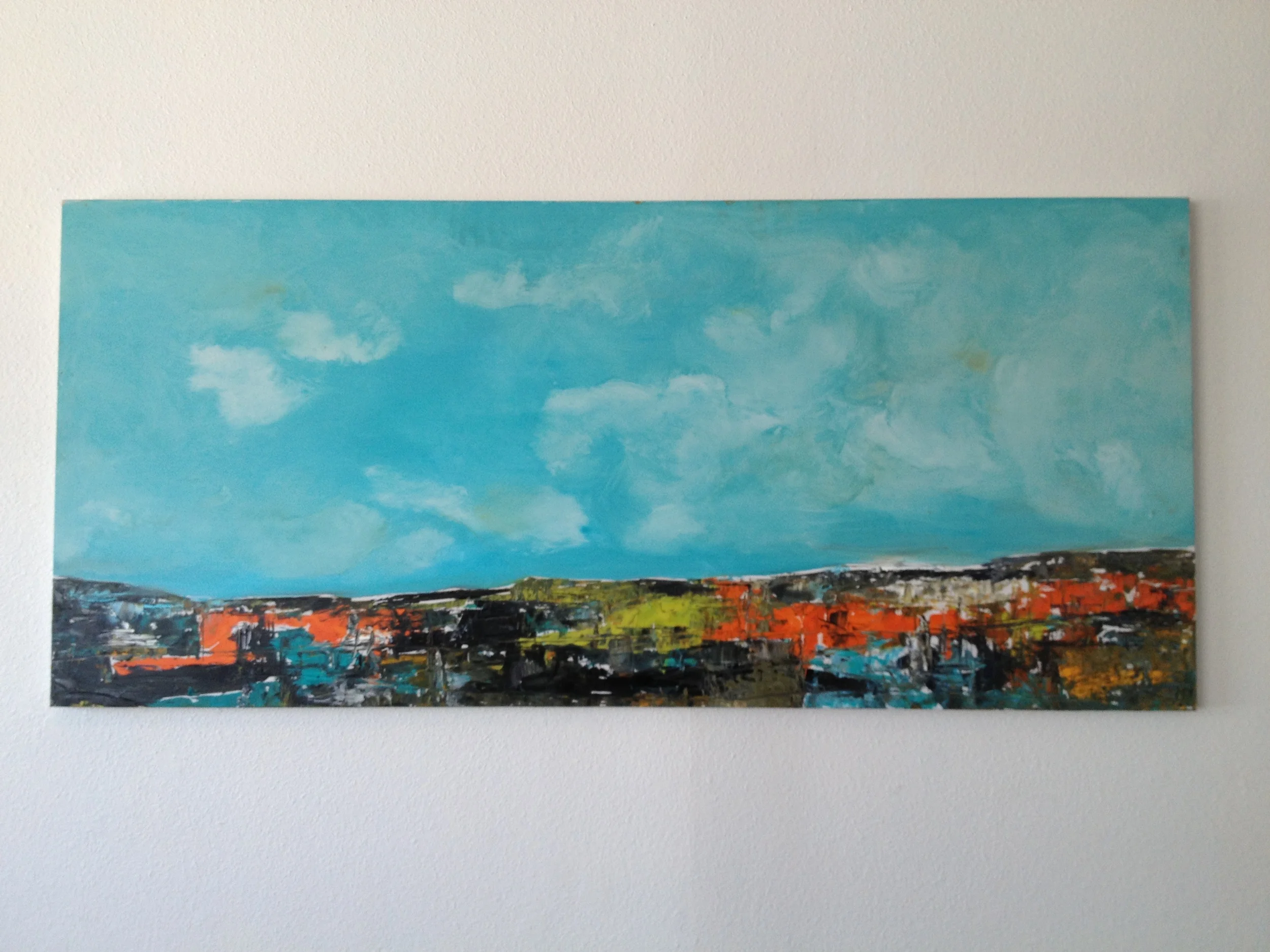  Oil on Board 36" x 80" 