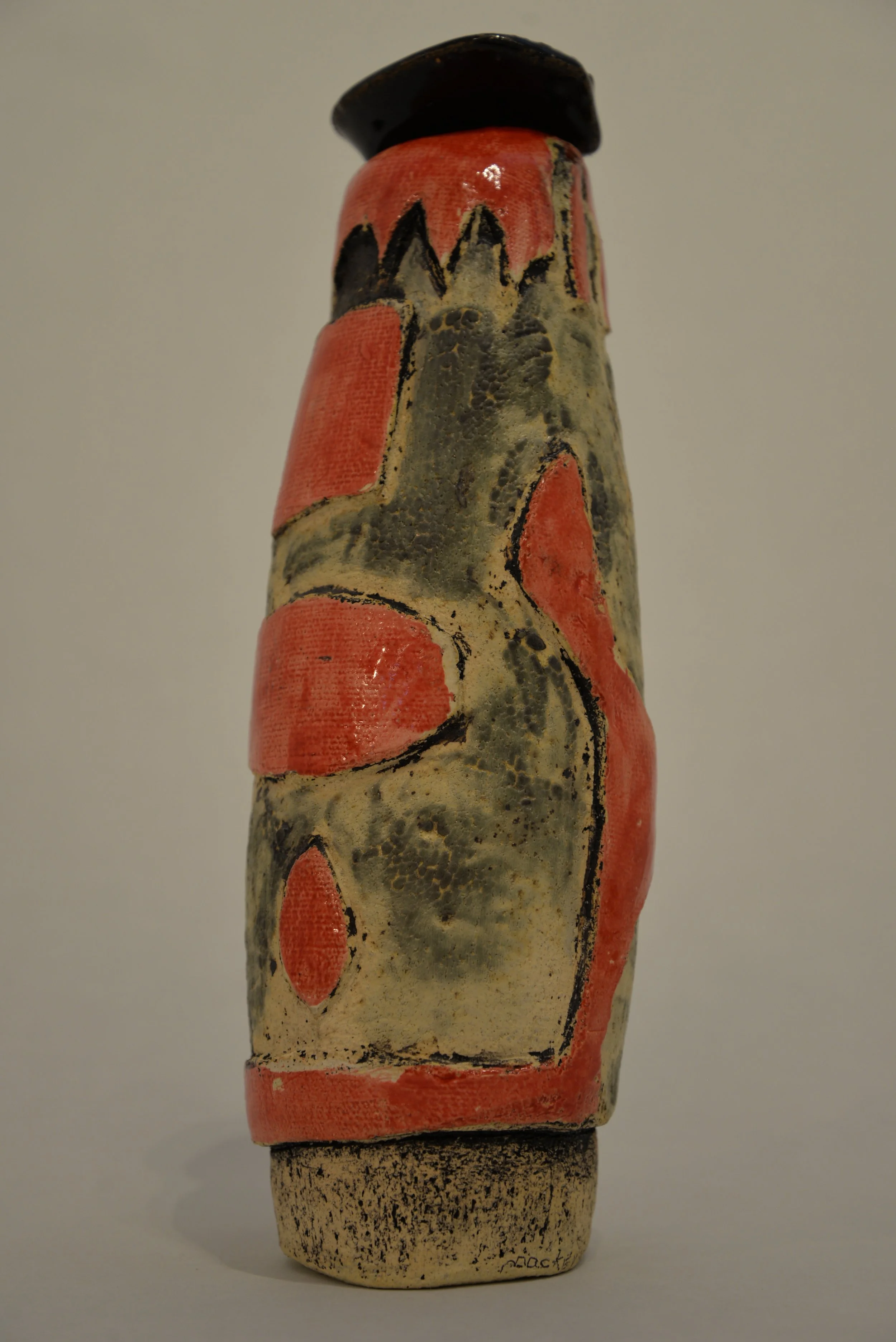 Red and Green Vase