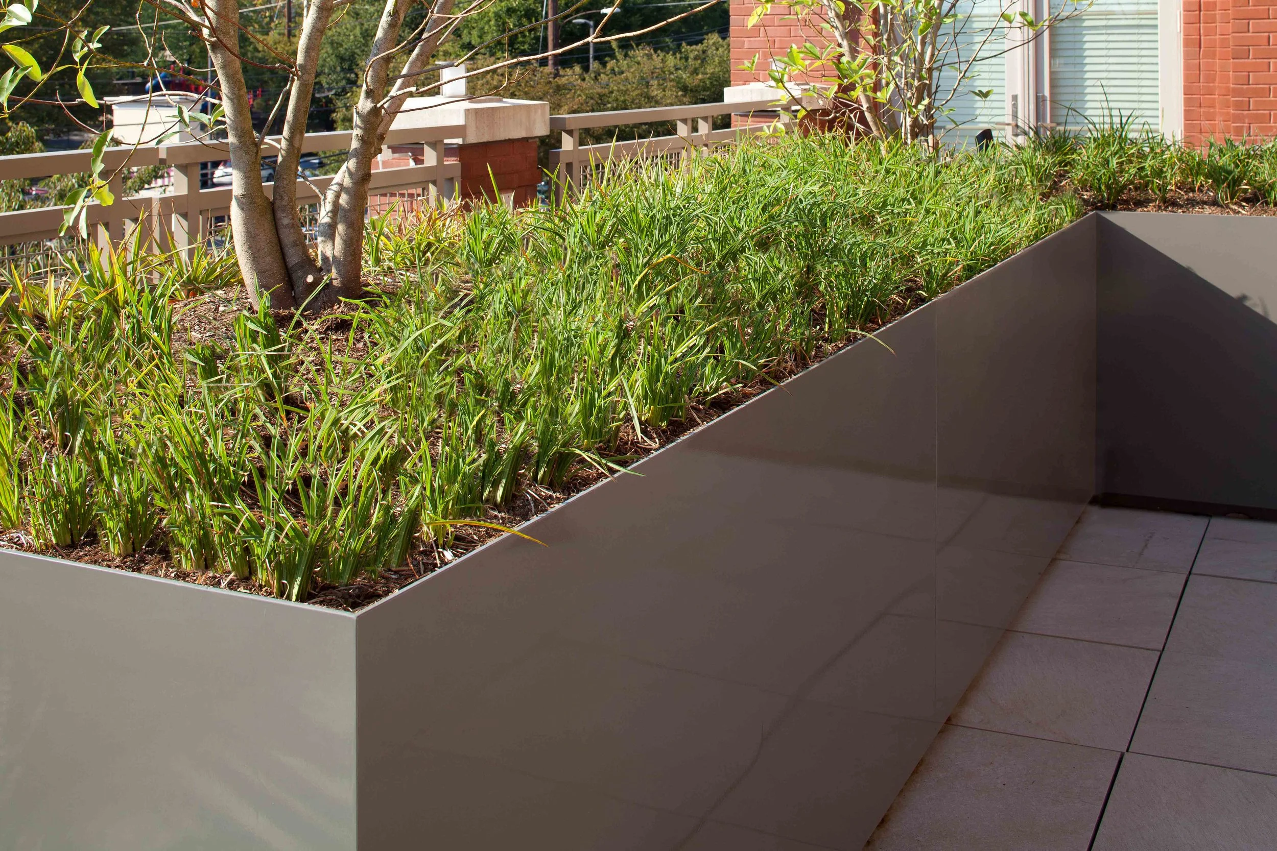 UBR Design Collective Planting Bed System Powder Coated Aluminum
