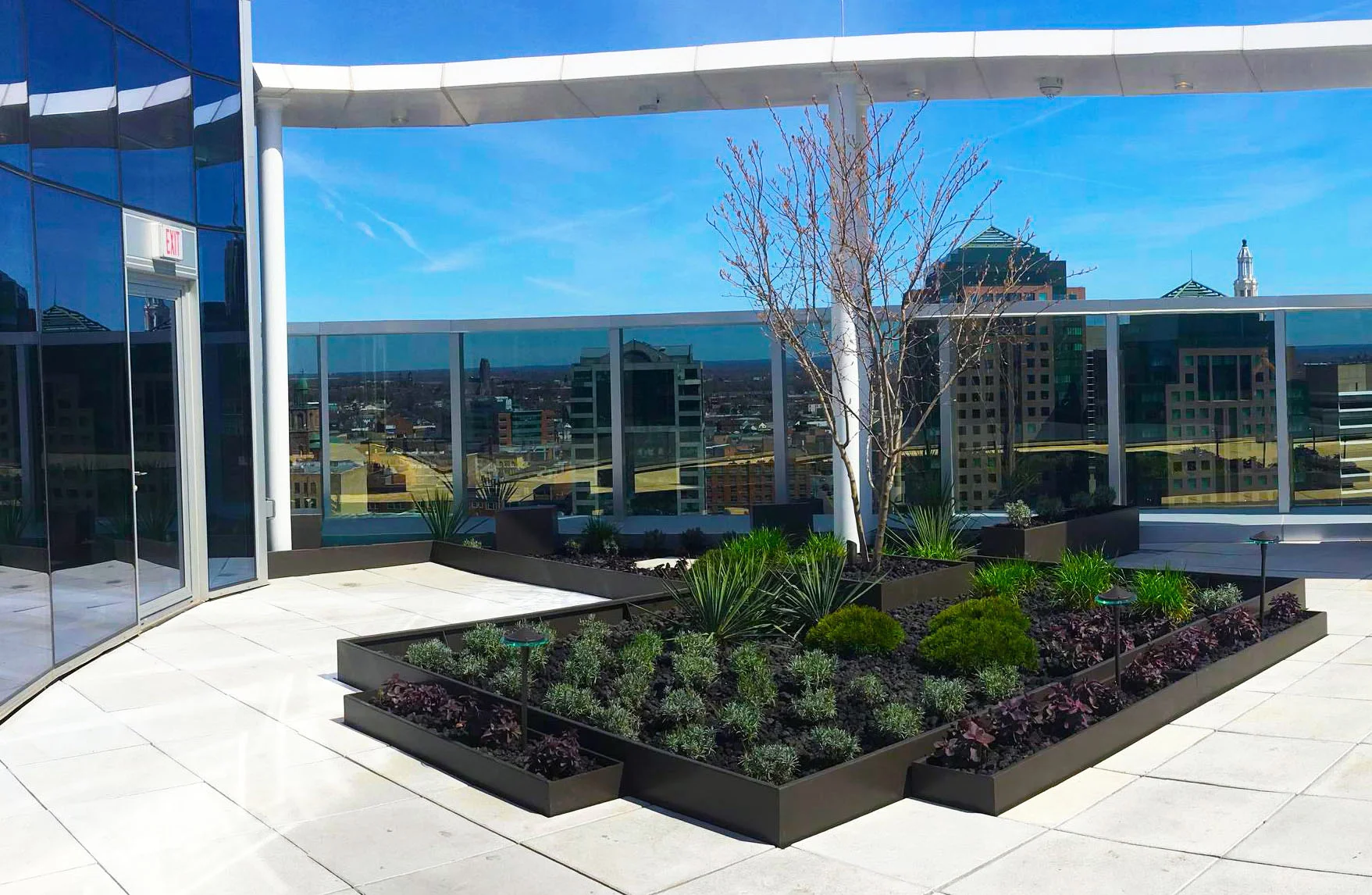 Delaware North Terrace A-1 Land Care Edging System Powder Coated Aluminum