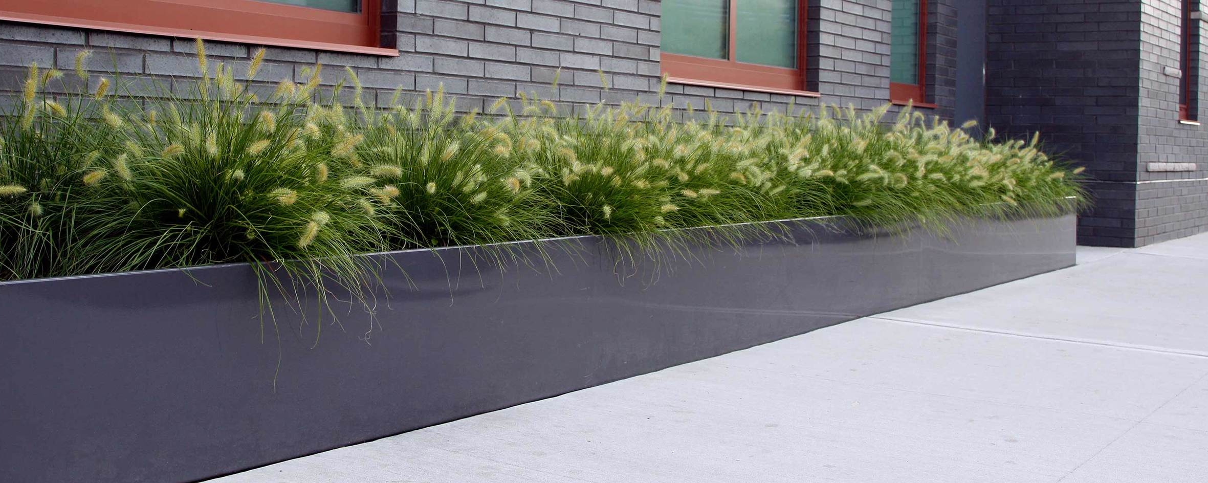  Brooklyn Condo RBA Group Planting Bed System Powder Coated Aluminum 