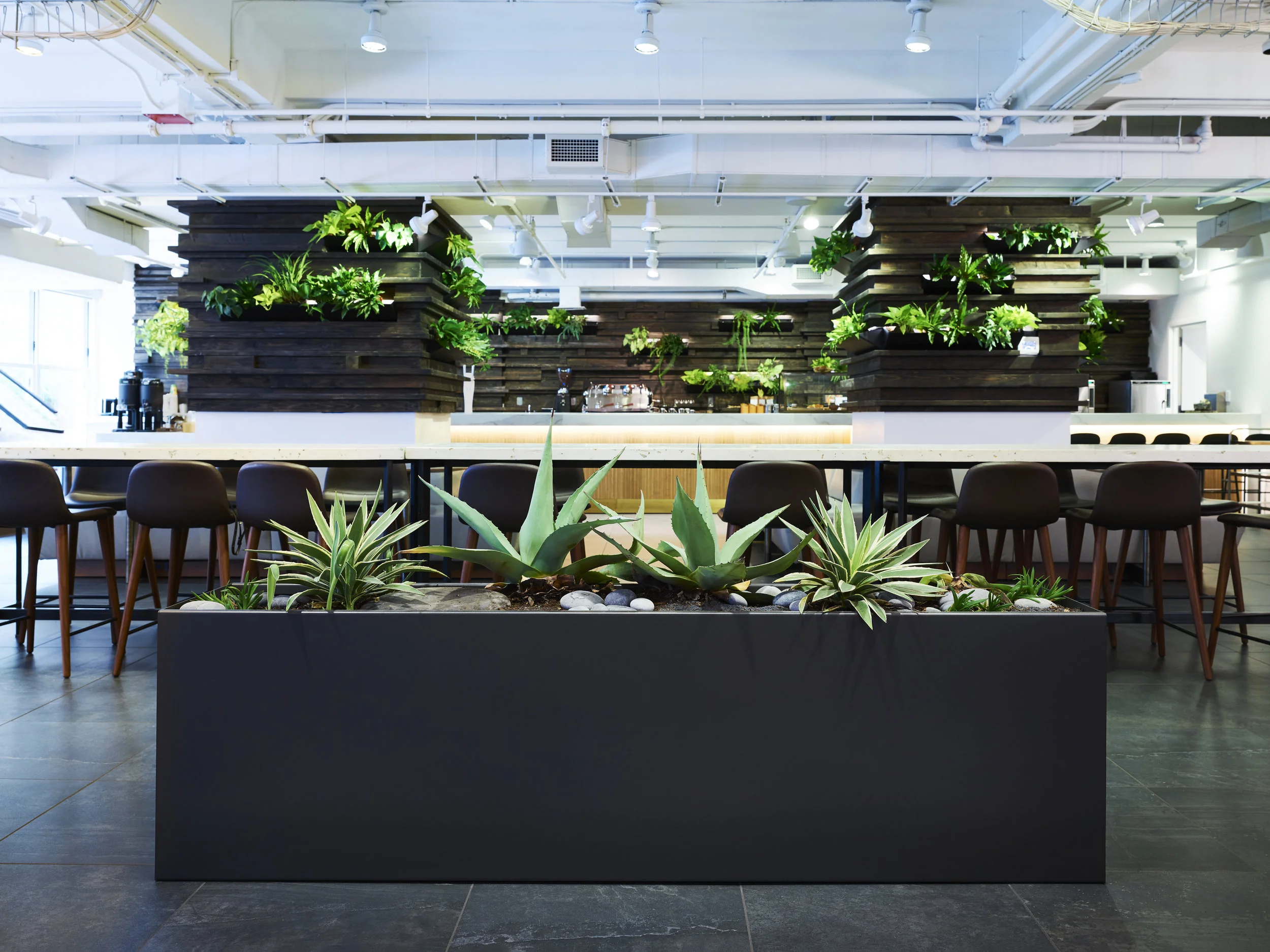 The Assemblage Plant The Future Standard Planter Powder Coated Aluminum