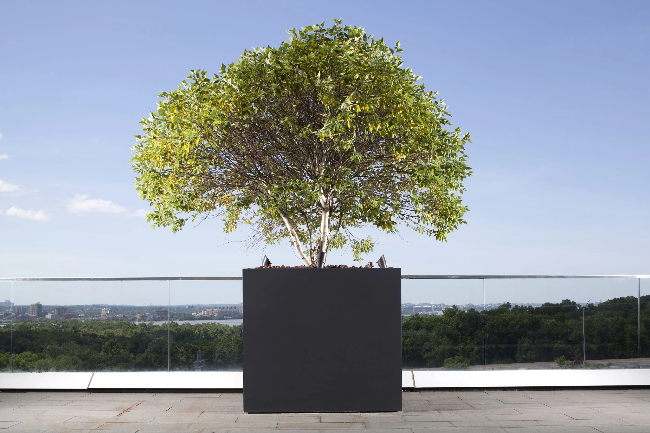 MGM GRAND Standard Planter Powder Coated Aluminum