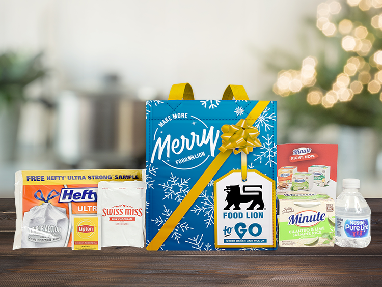 Food Lion Online Grocery Holiday Bag