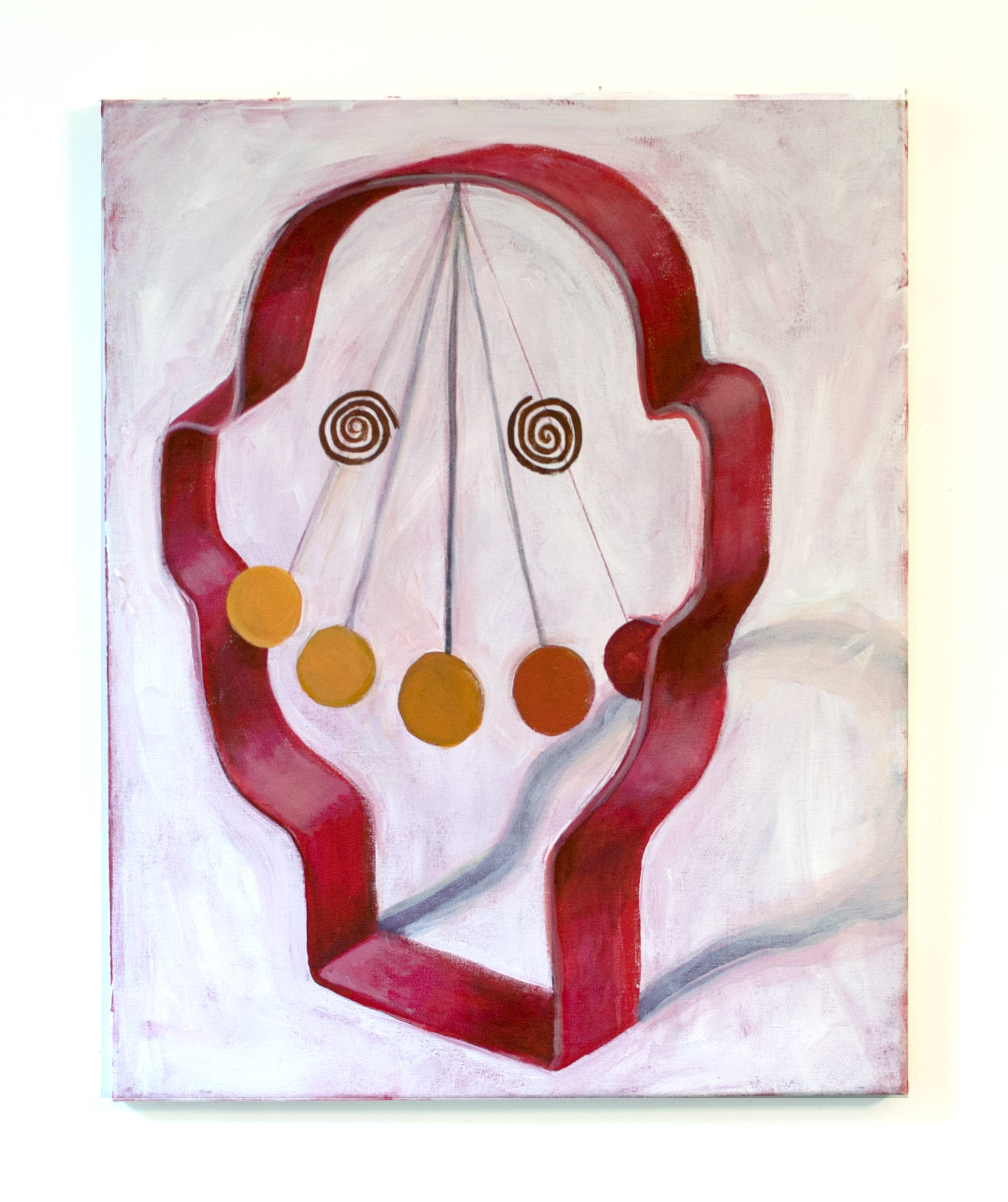 “The Law of Rhythm“ Acrylic on Canvas. 18”x24”. 2018.