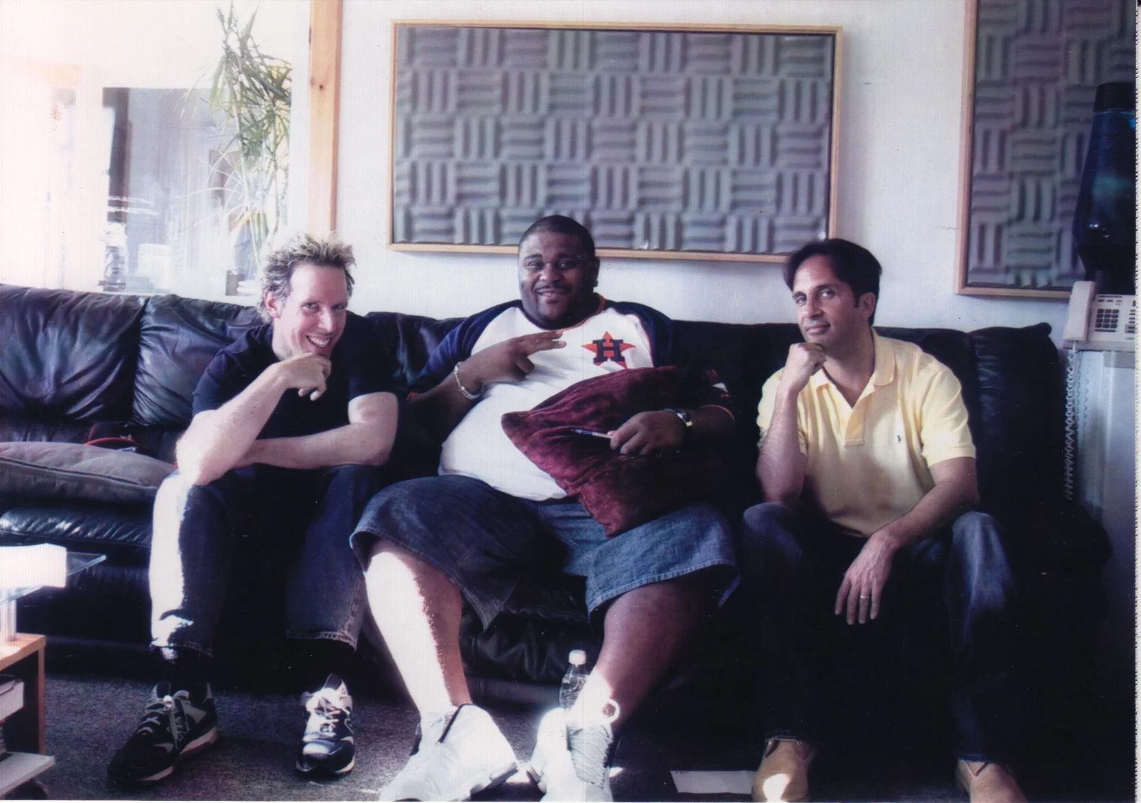 Carl, Ruben Studdard, and Evan