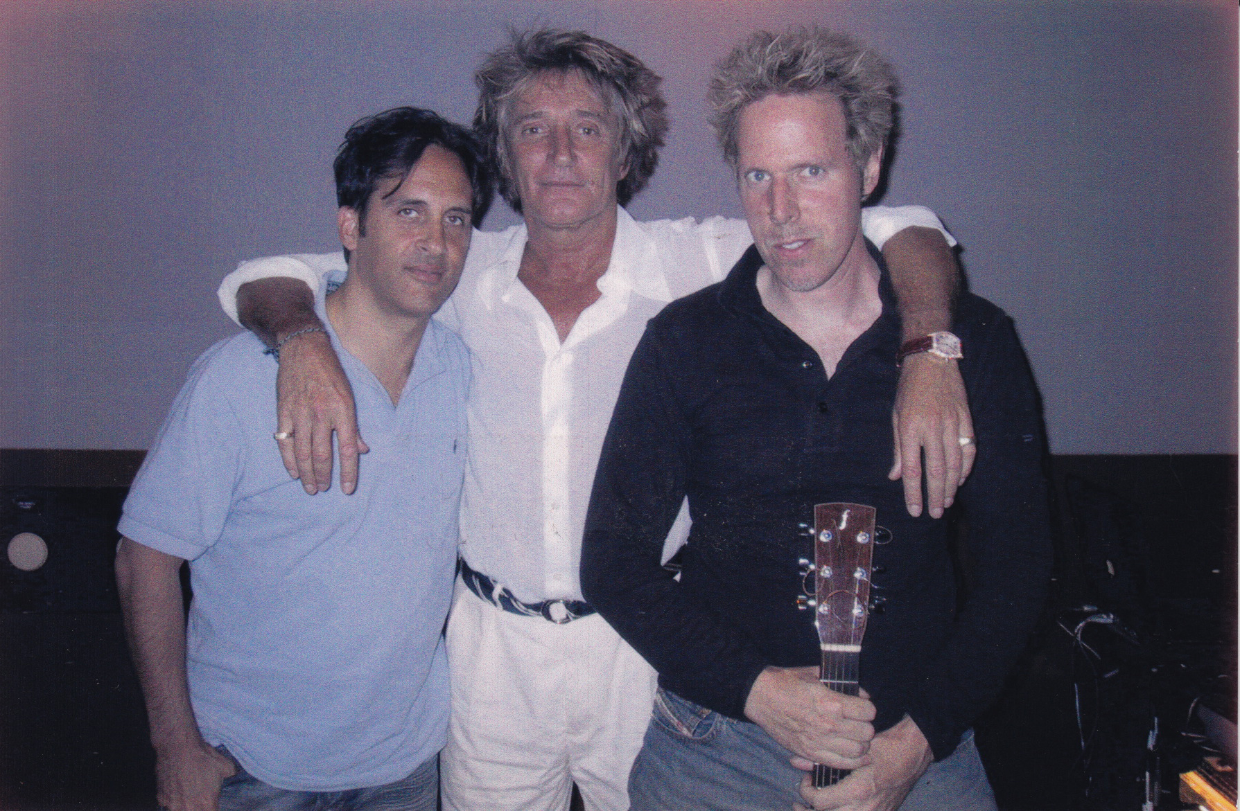 Evan, Rod Stewart, and Carl