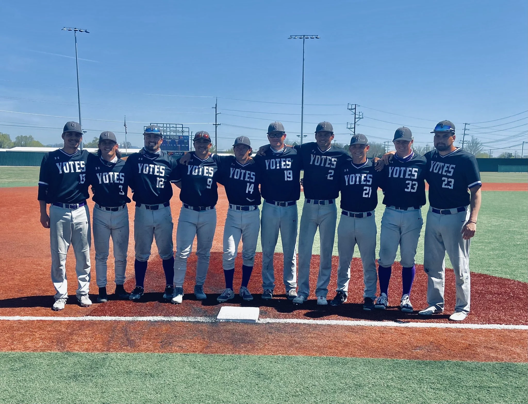  2021; Senior Day for Matt and the College of Idaho Yotes. Matt hit a HR, 4 doubles and 8 RBI in the doubleheader on the final day of his senior season. 