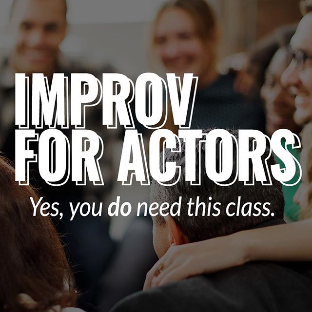 🎭🎭 Are you an actor or improviser looking to add a little &quot;oomph&quot; to your performance? Are nerves getting the better of you in auditions? Improv can give you an edge like nothing else. Take a class with Brendon and sharpen up. Learn more 