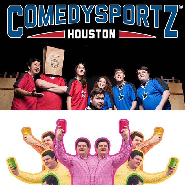 🤣🎶🍻 don't miss out on two awesome shows tonight! First a t8: the undeniably classic ComedySportz! Then at 10, the return of Benji and the Beer Babies at the beautiful @recroomhtx! Get your tickets now! 🍻🎶🤣
.
.
#thingstodoinhouston #houston #365