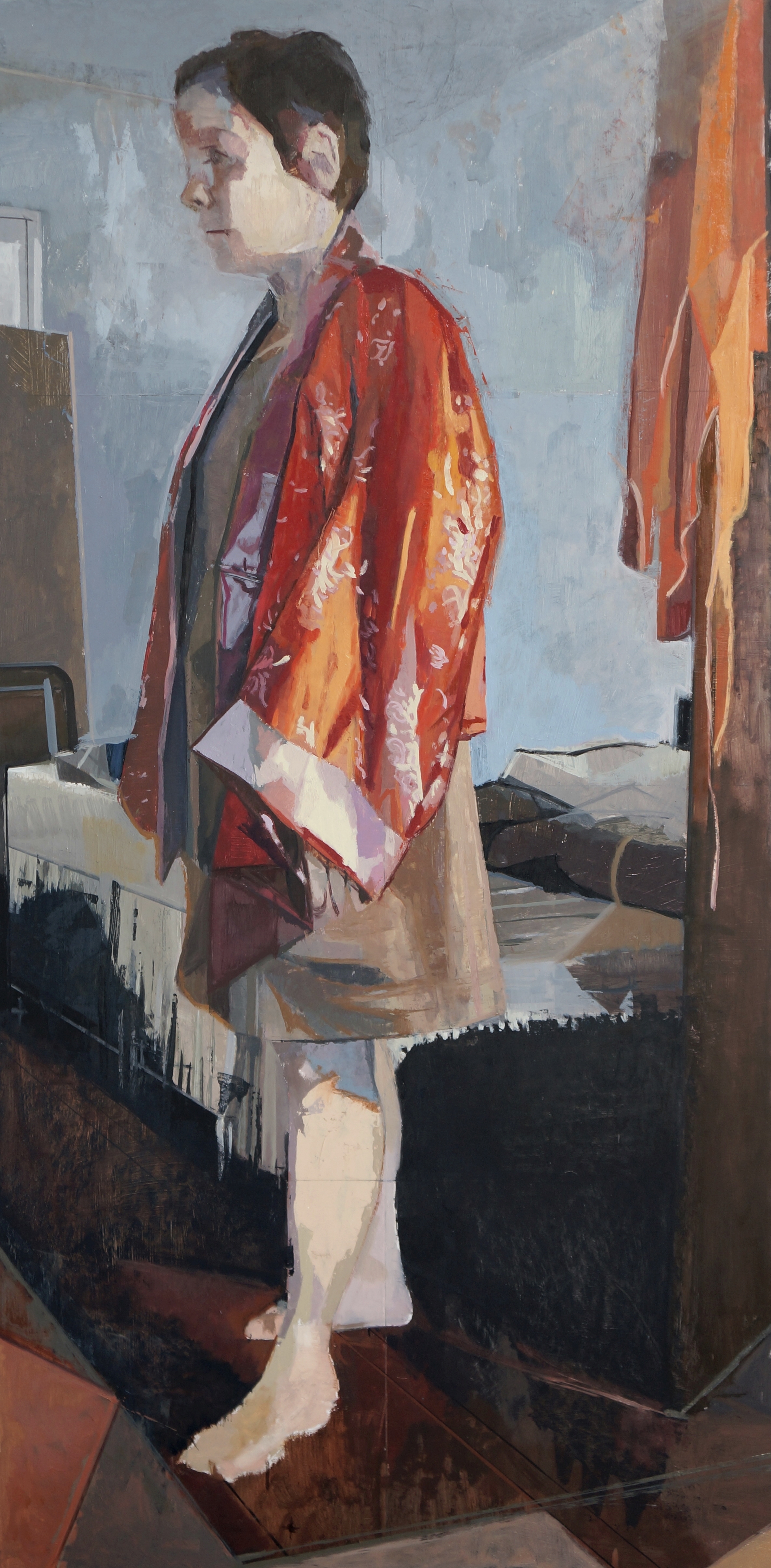 Figure in Red Robe