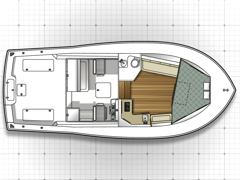 32 Express Interior Layout