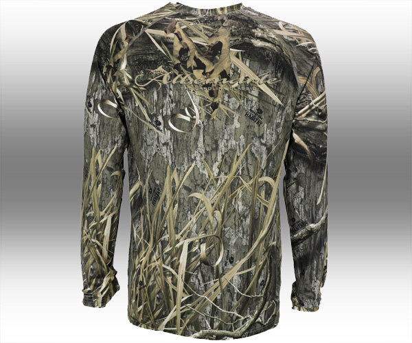 AFTCO Mossy Oak Camo LS Performance — Albemarle Boats