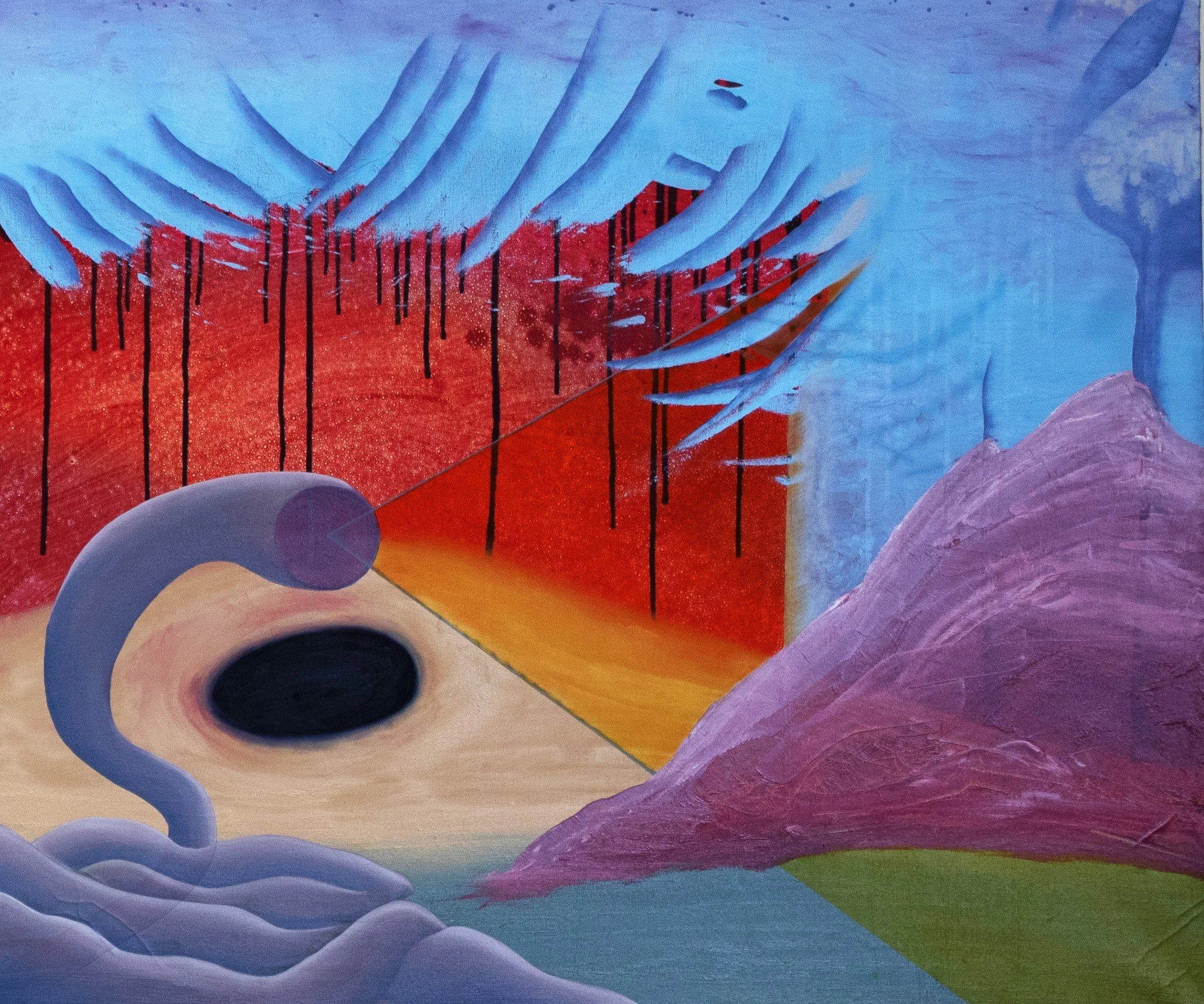 Hot Pink Getaway ~ a solo art exhibit of oils ~ (Only for the college community)