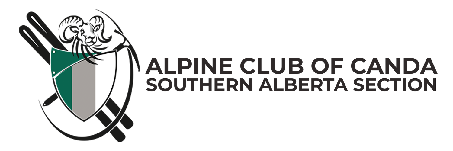 ALPINE CLUB OF CANADA SOUTHERN ALBERTA CHAPTER