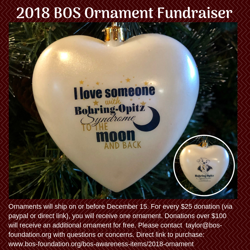 Yankee Candle & Ornament Fundraisers — BohringOpitz Syndrome