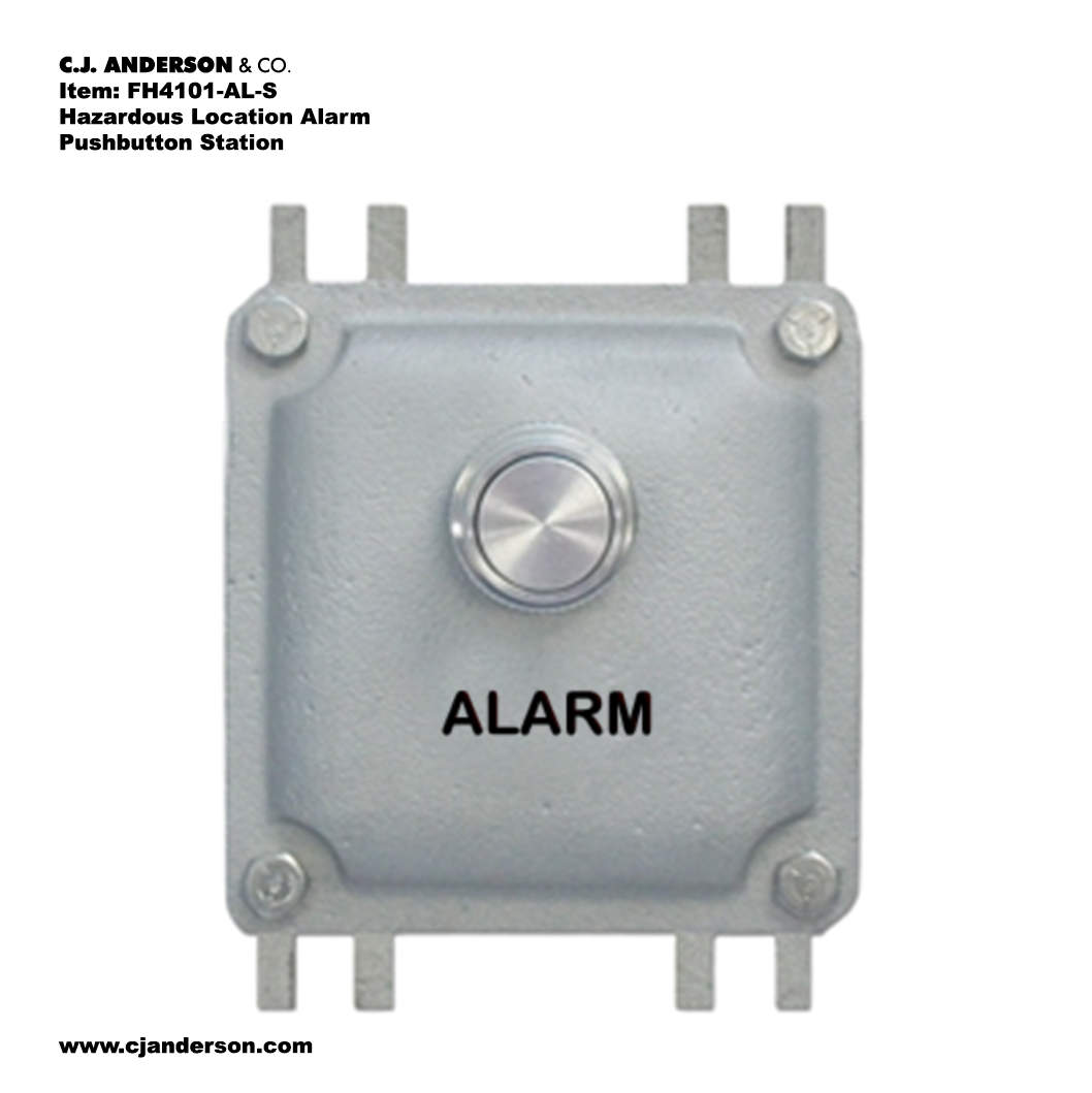 Hazardous Location Alarm Button Station - FH4101-AL-S