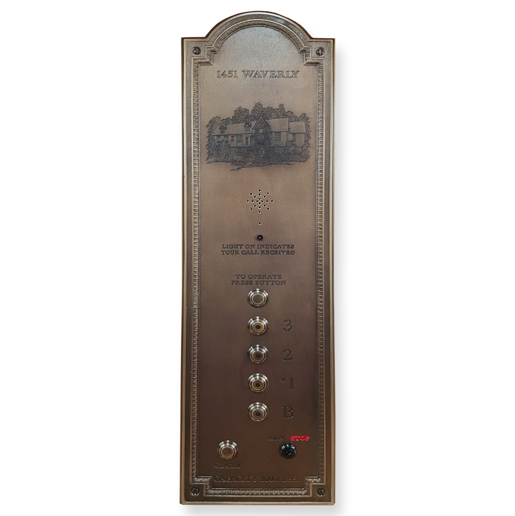 STYLE 2 BRONZE SMALL CAR STATION 1451 WAVERLY CUSTOM ENGRAVING png.png