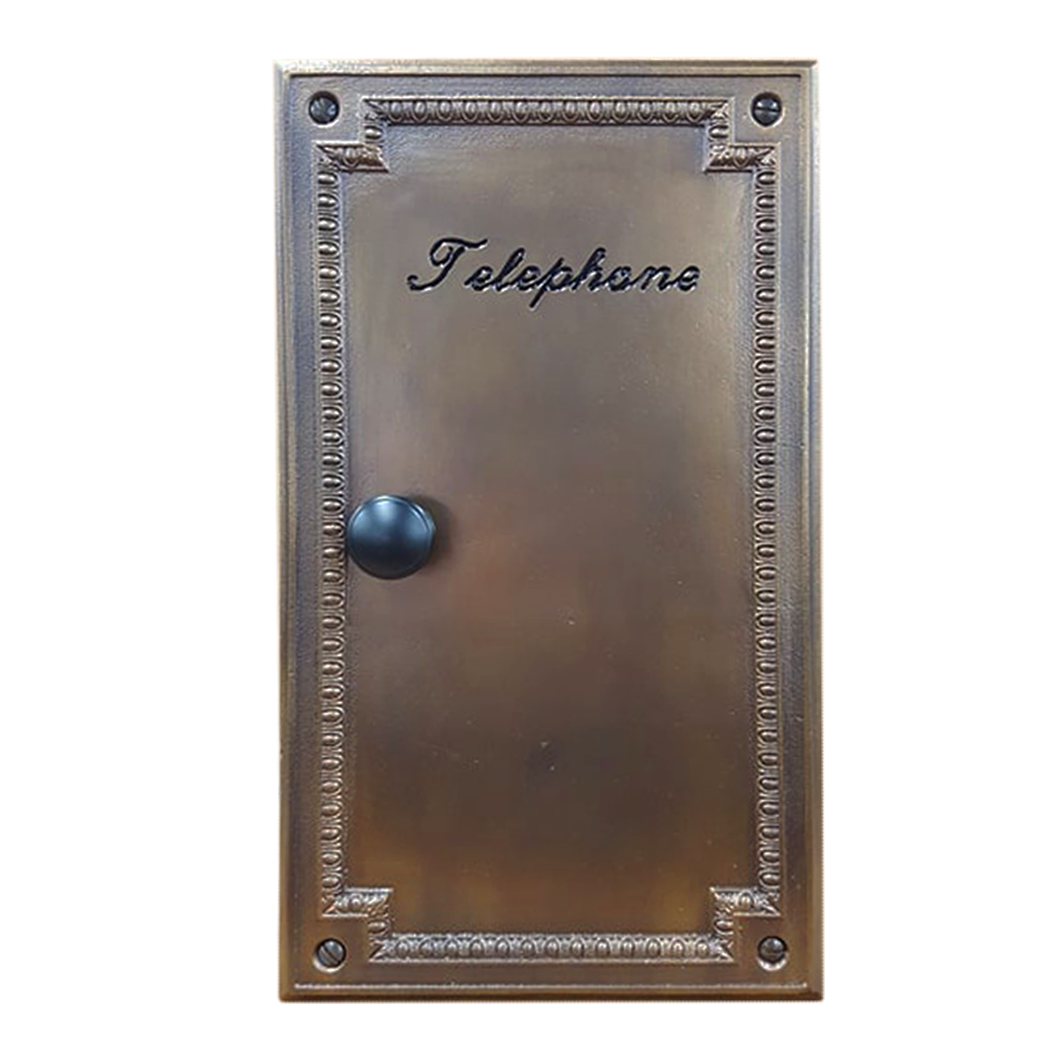 STYLE 2 BRASS TELEPHONE CABINET CUSTOM ENGRAVING png.png