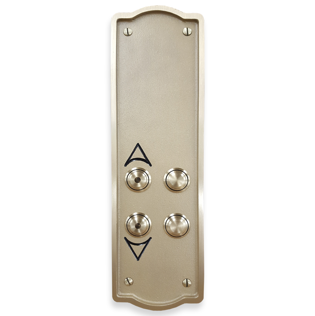 STYLE 3 BRASS INTERMEDIATE HALL STATION DOUBLE BUTTON png.png