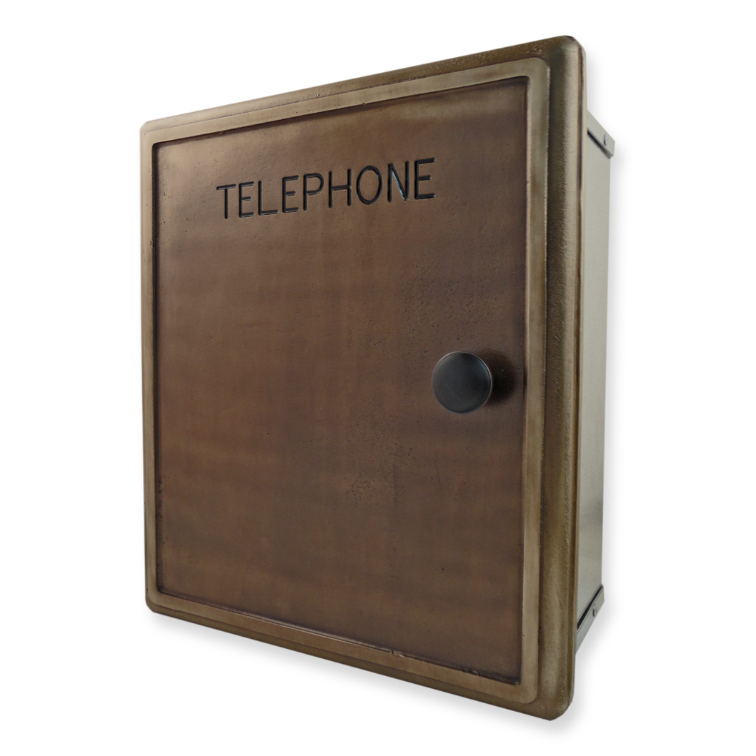 STYLE 9 BRONZE TELEPHONE CABINET SIDE ANGLE.png