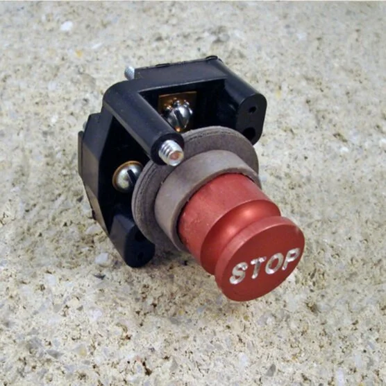 CJA Legacy Round Emergency Stop Switch - 720-103-RC