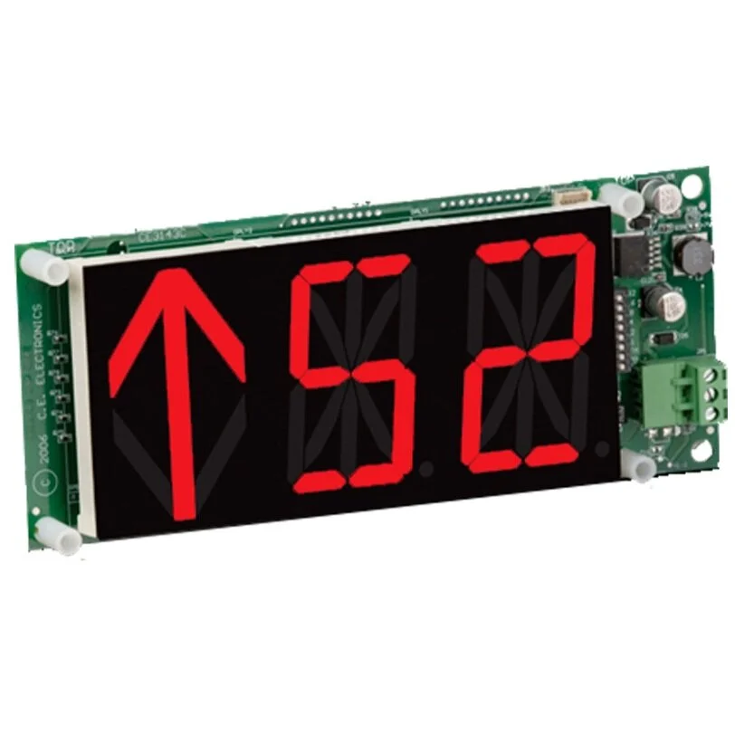 Digital Position Indicator - 2" High, Double Character - Red - 715-502-MH222-R1