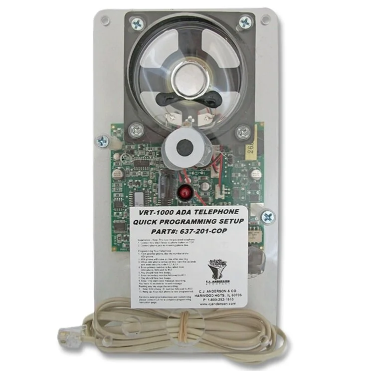 VRT-1000 - Replacement Push To Talk COP Mount Phone - 637-201-COP