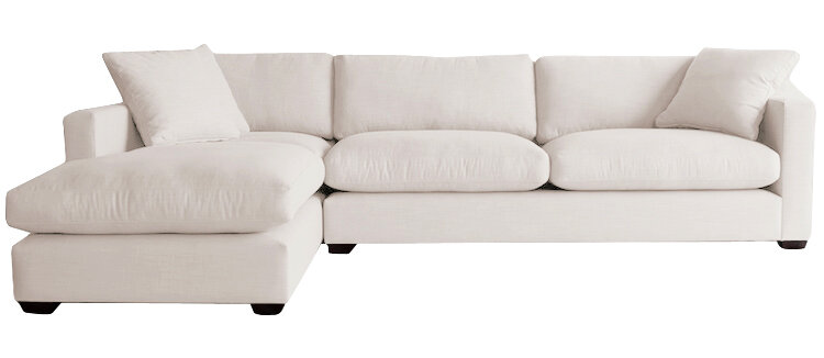 Miro square chaise unit fixed cover