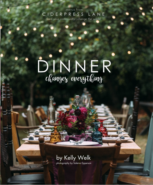 Cook for your community! A cookbook for large groups with timelines, full menus and a way to give back!