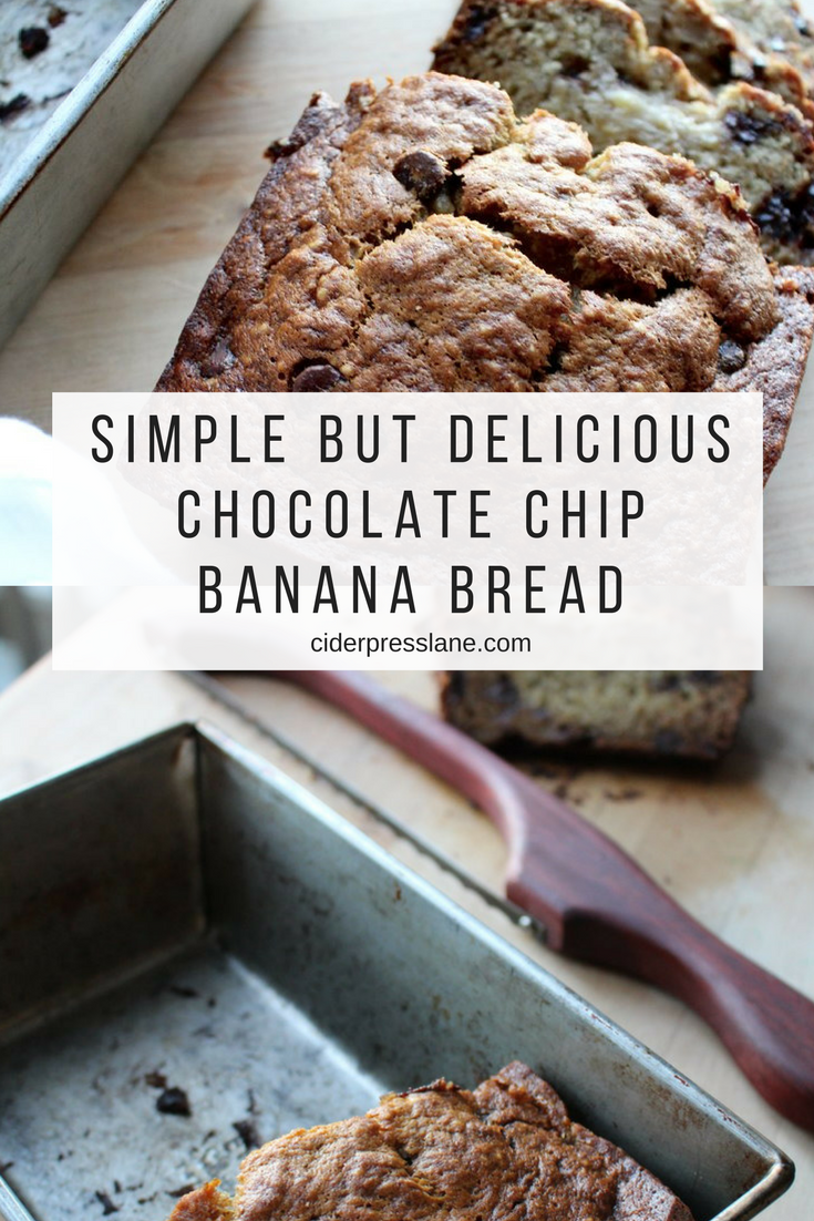 No stress banana bread so fast