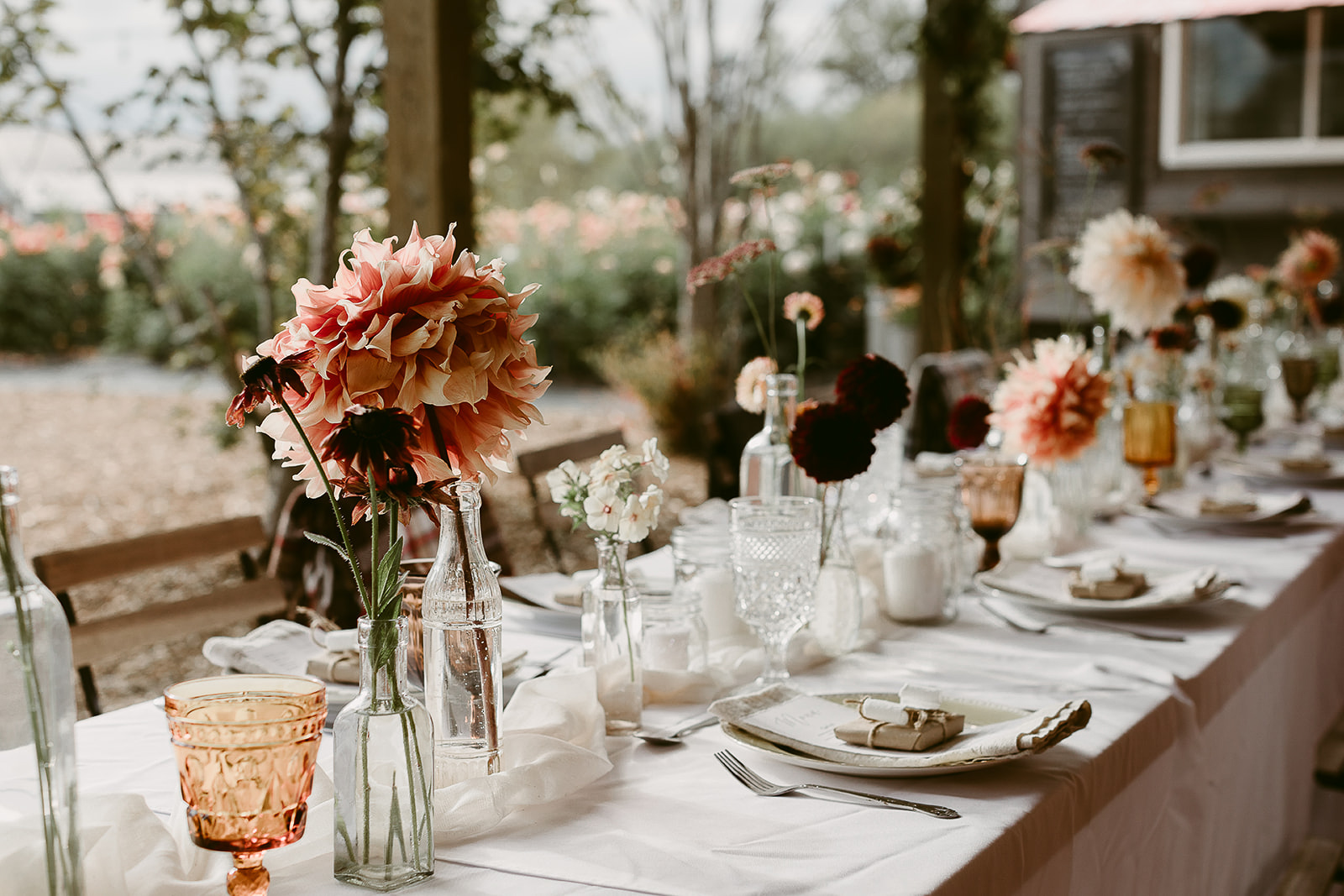 Dessert on the Flower Farm