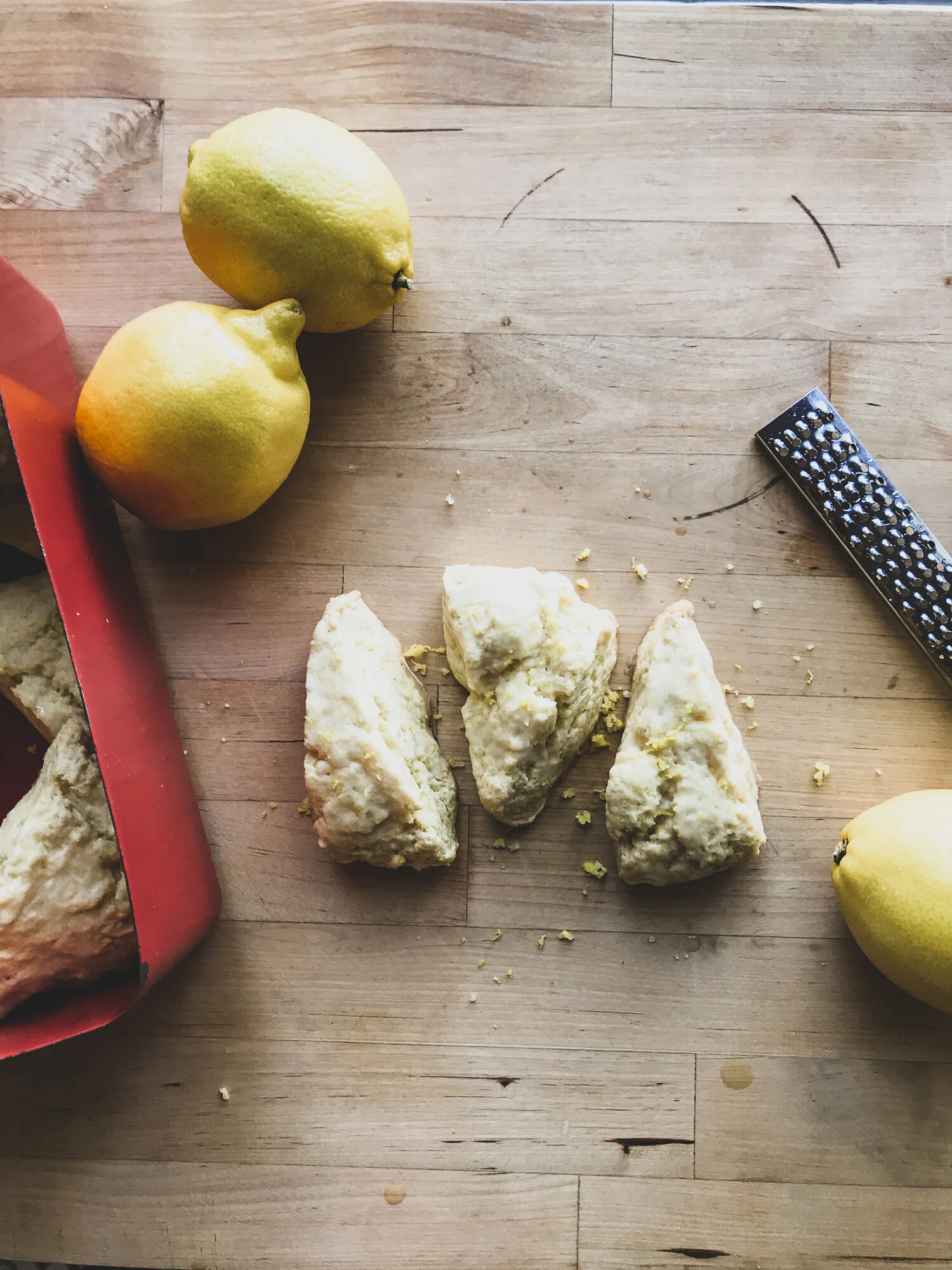 Fresh Squeezed Lemon Scones