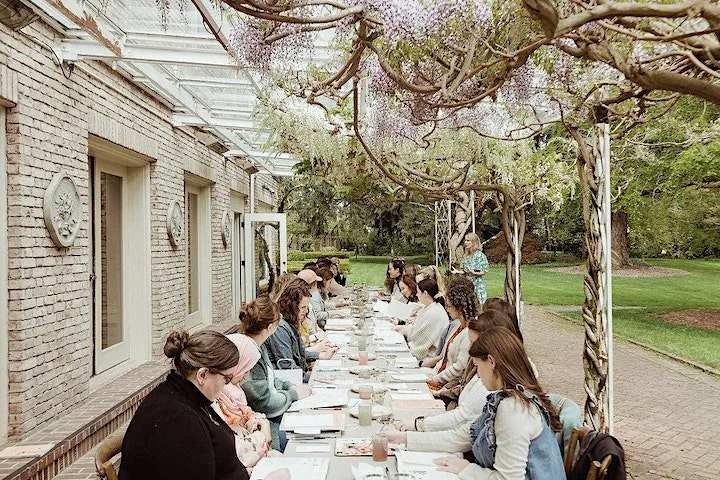Watercolor On The Flower Farm
