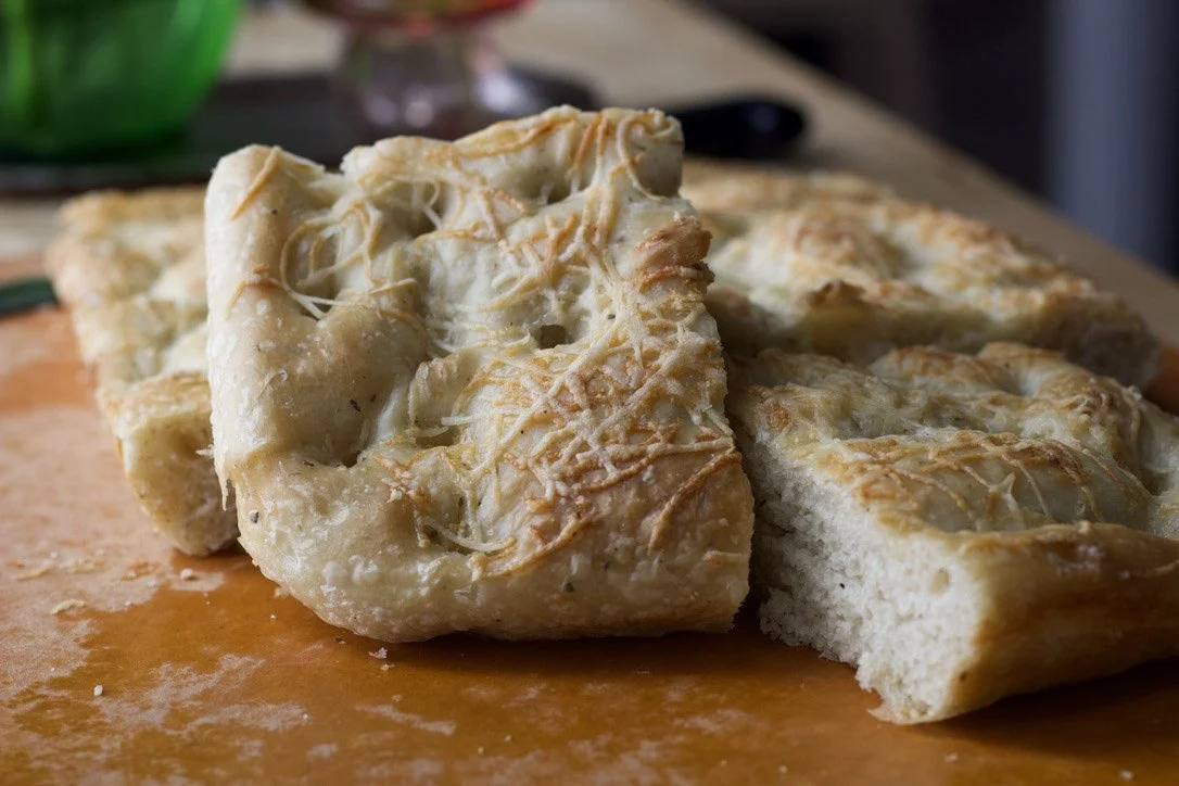 Soft Sourdough Focaccia Bread Made Simple!