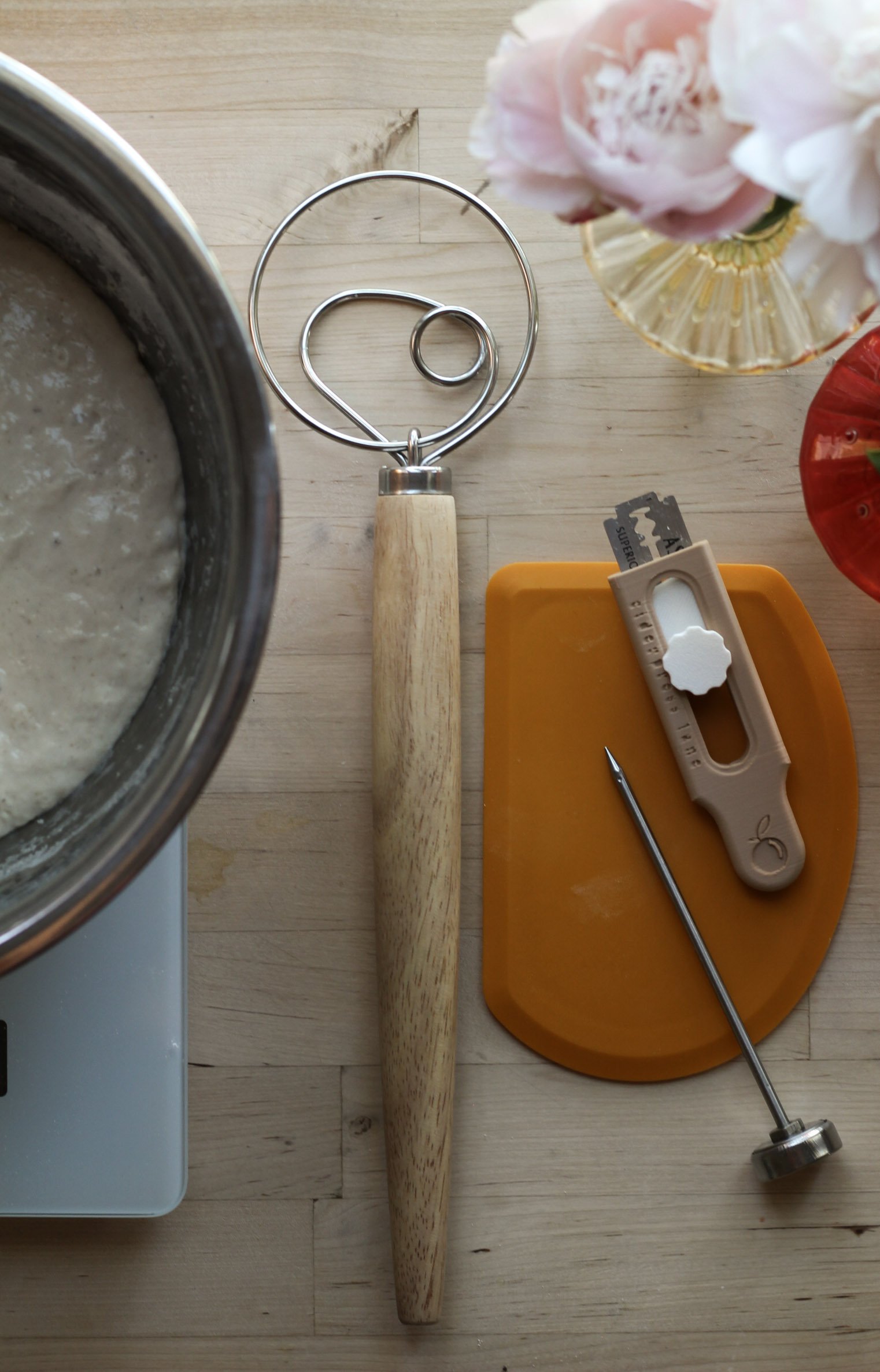 Drain Safe Sourdough Tool Cleaning